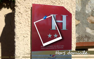Panneau H pour hôtel