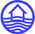logo bleu inondation